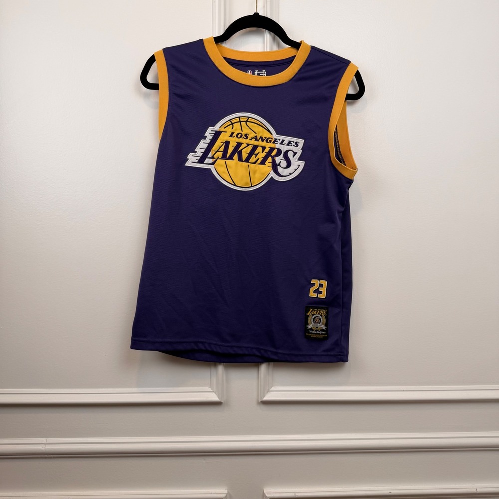 Ultra‎ Game NBA Los Angeles Lakers LeBron James 23 Jersey Kids Youth XL 18-20
